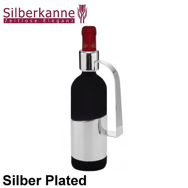 Silberkanne Flaschenhalter klassik H 22 cm Silber Plated versilbert