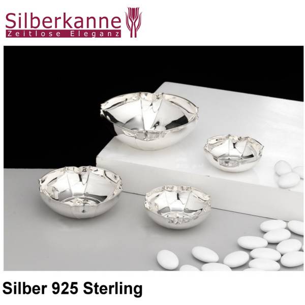 Silberkanne Schale Bonboniere D 11,5 cm Silber 925 Sterling Flash Sale
