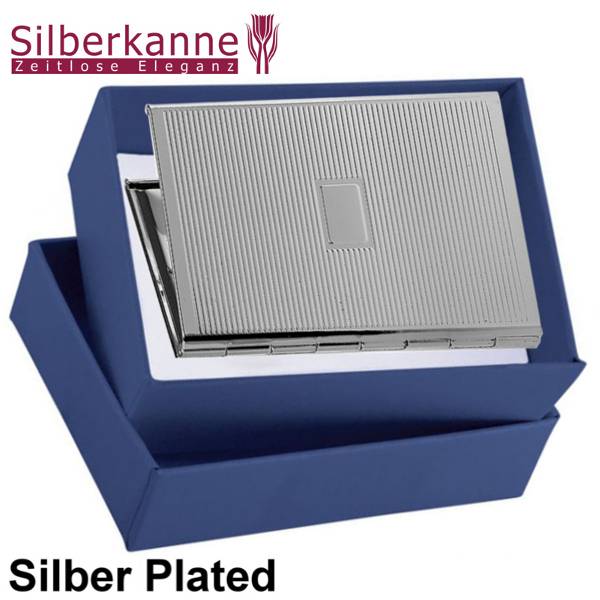 Silberkanne Reise Bilderrahmen 2 x 3,5x5,5 cm Foto Silber Plated versilbert Kostenloser Versand international