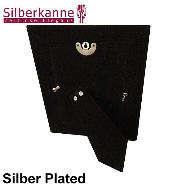 Silberkanne Bilderrahmen Welle schmal 13x18 cm Foto Silber Plated versilbert Rabatte dieses Monats