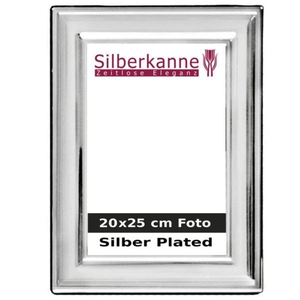 Silberkanne Bilderrahmen Imola 20x25 cm Foto Silber Plated versilbert