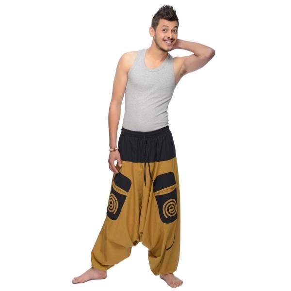 Simandra Aladinhose Freizeithose Haremshose Herren Weihnachtsangebot