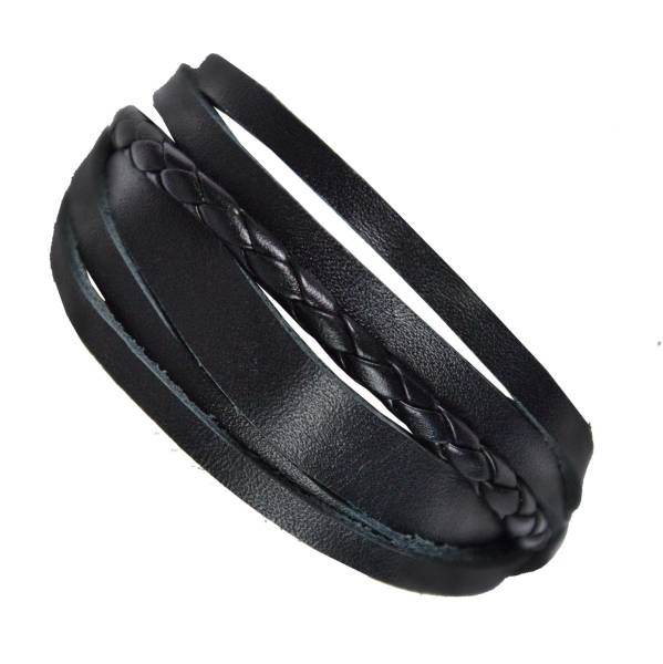 Simandra Armband echt Leder Damen Herren Partnerarmband Vatertagsangebot