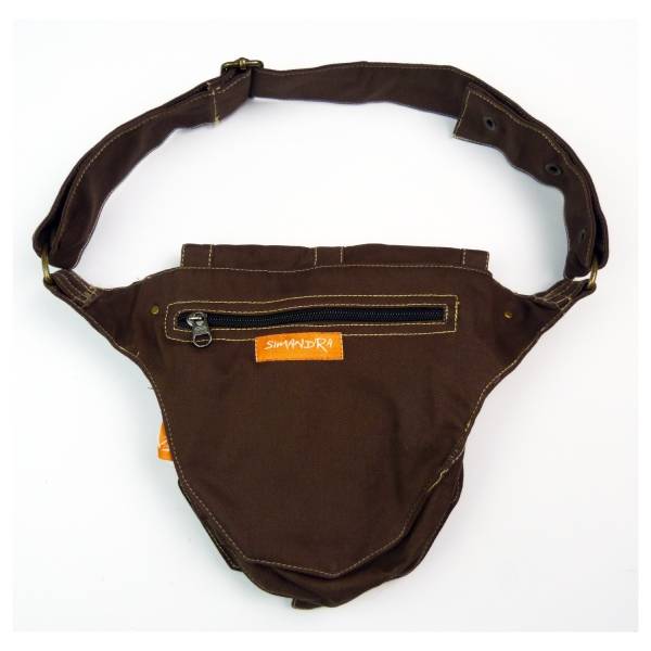 Simandra Bauchtasche mit Nieten I Gürteltasche individuell verstellbar + Reißverschluss + Druckknopf I Simandra Jubiläumsangebot