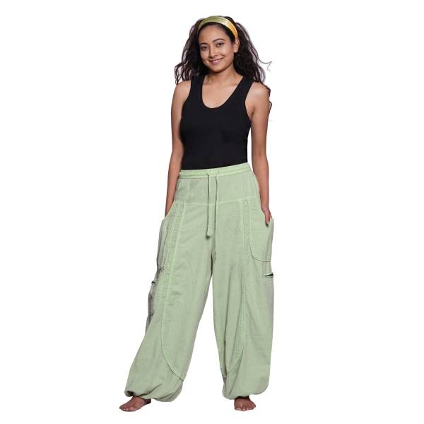 Simandra Freizeithose "Pokhara" für Damen - Schlupfhose im Cargo-Stil