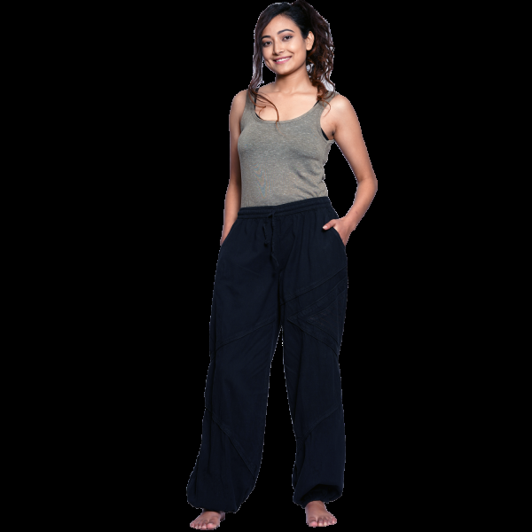 Simandra Freizeithose "Triangle" - Schlupfhose für Yoga & Fitness Damen