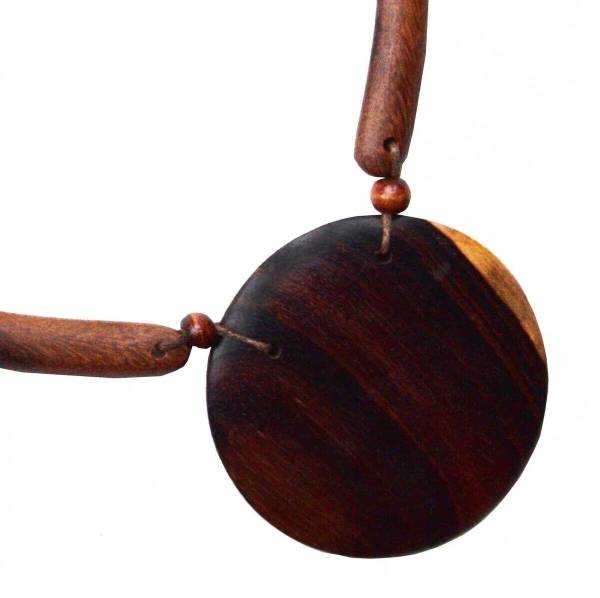 Simandra Halskette I Kette aus Naturmaterial I Holzschmuck Saisonale Angebote