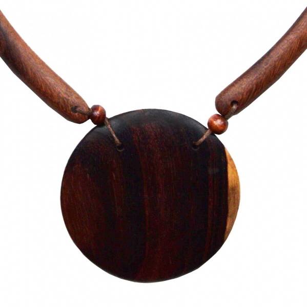 Simandra Halskette I Kette aus Naturmaterial I Holzschmuck Saisonale Angebote