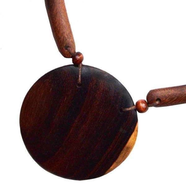 Simandra Halskette I Kette aus Naturmaterial I Holzschmuck Saisonale Angebote