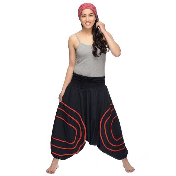 Simandra Haremshose "Cercles" - Pumphose - Aladinhose - Pluderhose - Freizeithose - für Damen