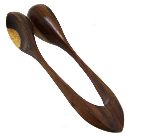 Simandra Klanglöffel Musik Holz Rhythmus Kinder Spielzeug Percussion Klang Clapping Spoons Wooden Vierteljährliche Förderung