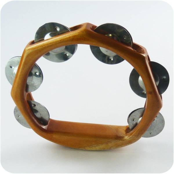 Simandra Schellenring Tambourin Schellenkranz Schellentrommel Holz Glockenkranz Schellen Klang Percussion Speichern exportieren