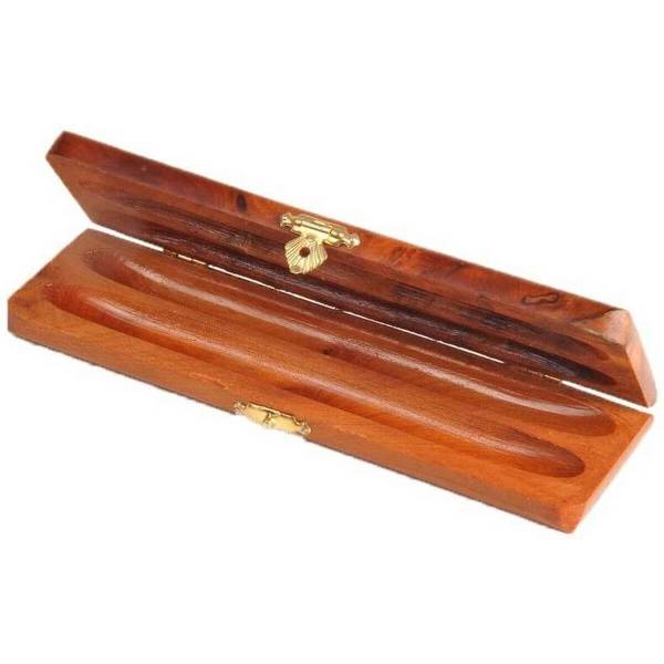 Simandra *** B-WARE *** Thuja Holz Stifteetuie Stiftehalter Stiftebox Stifteablage Stifteständer Büroablage