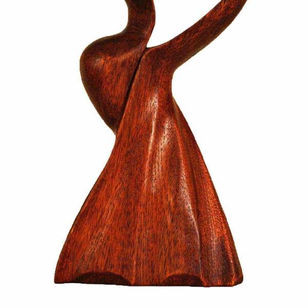 Simandra Holz Figur Skulptur Abstrakt Holzfigur Statue Afrika Asia Handarbeit Deko Hochzeit Fabrik Onlineshop