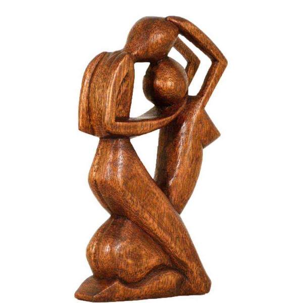 Simandra Holz Figur Skulptur Abstrakt Holzfigur Statue Afrika Asia Handarbeit Deko Leidenschaft Fabrikpreis