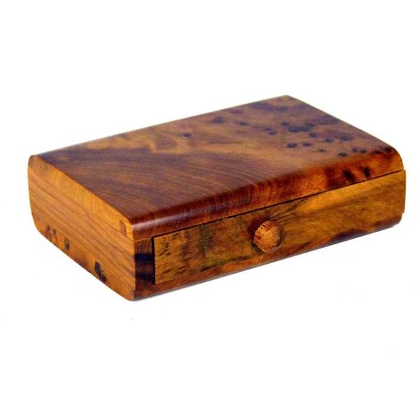 Simandra Holz Thuja Spielzeug Schlange Box Scherzartikel beißende magische Kiste Zaubern Wurzelholz Flash Sale
