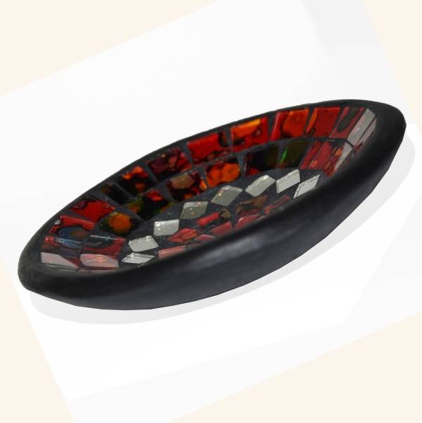Simandra Mosaikschale Tonschale Glasschale Dekoschale Mosaik Kunsthandwerk Glassteine Deko rund Spiegel S Saisonale Angebote