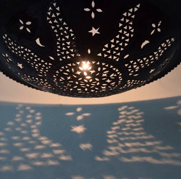 Simandra Handgefertigte orientalische Metall Deckenlampe aus Marokko Neueste Stile