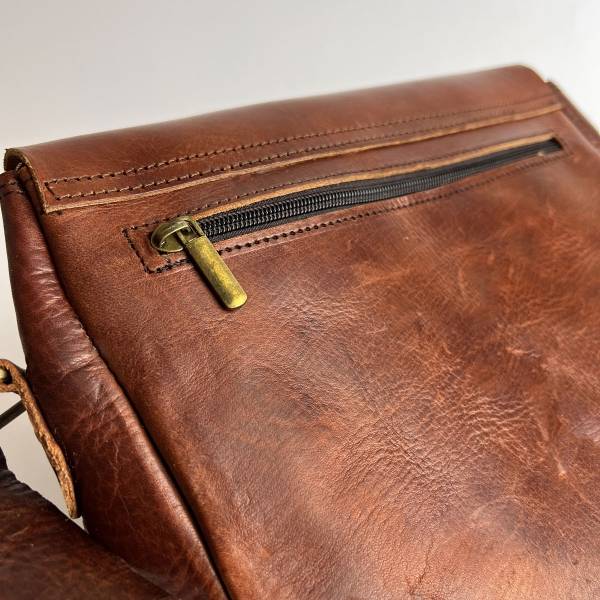 Simandra Leder Handtasche Noura 20x23cm - elegante Umhängetasche - marokkanische Schultertasche Zeitbegrenzte Promotion
