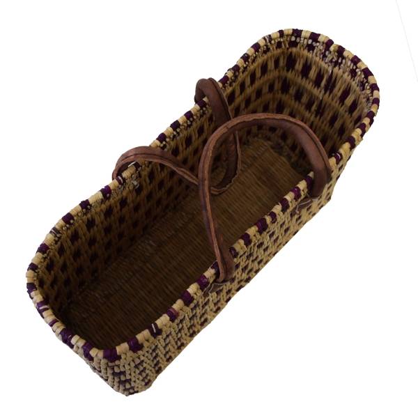 Simandra Seegras Tasche klein kurzer Griff Einkaufskorb Flechtkorb Korbtasche Korb 50% Rabatt für begrenzte Zeit