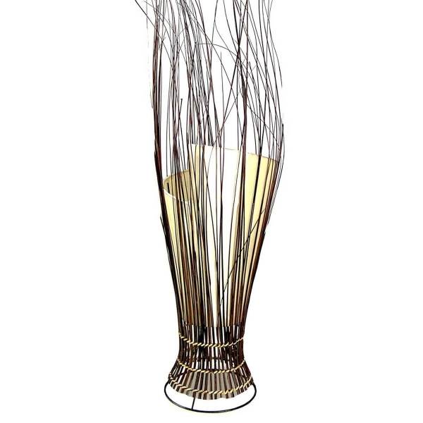 Simandra Deko-Leuchte Stimmungsleuchte asiatische Lampe Stehleuchte Tischleuchte Tischlampe Bali Asia Zweige 80 cm Fabrikverkauf