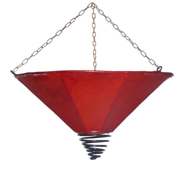 Simandra Orientalische Lampe Deckenleuchte Hängelampe marokkanische Deckenlampe Lederlampe Fuego Simple 40 cm Kostenloser Versand