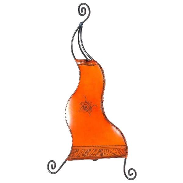 Simandra Orientalische Lampe Hennalampe marokkanische Lederlampe Tischleuchte Stehleuchte Essaouira Sonne 50 cm Saisonschlussverkauf