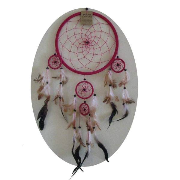 Simandra Traumfänger Dreamcatcher Federn Träume Geschenk Dekor Hängend Windspiel Raumharmonisierung 11 cm Vatertagsangebot