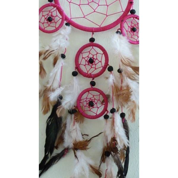 Simandra Traumfänger Dreamcatcher Federn Träume Geschenk Dekor Hängend Windspiel Raumharmonisierung 11 cm Vatertagsangebot