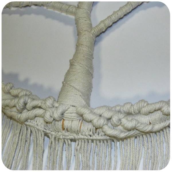Simandra Traumfänger Dreamcatcher Lebensbaum Träume Windspiel Geschenk Deko Hängend weiß 137x55 cm Neueste Mode