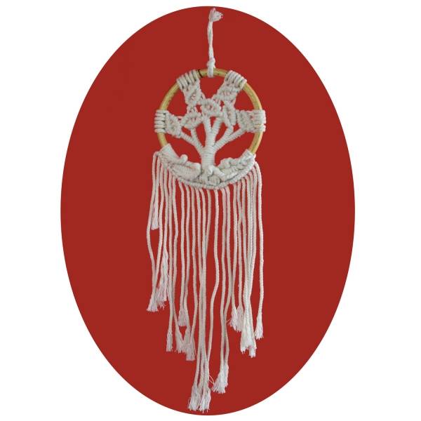 Simandra Traumfänger Lebensbaum Dreamcatcher Tree of Life 12 x 35 cm