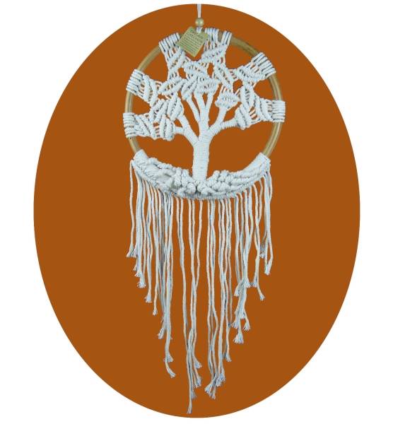 Simandra Traumfänger Lebensbaum Dreamcatcher Tree of Life 16 x 45 cm