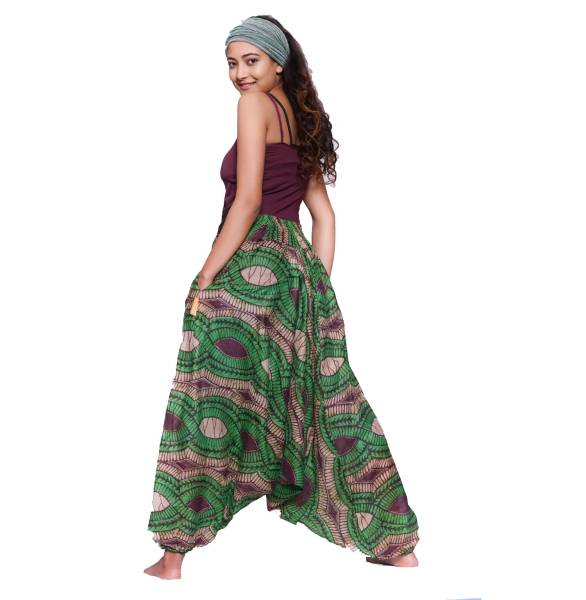 Simandra Haremshose Pumphose Freizeit Goa Yoga Baggy Pluder Aladin-Hose Baumwolle Sarouel bunt Khadija Zeitbegrenzte Promotion
