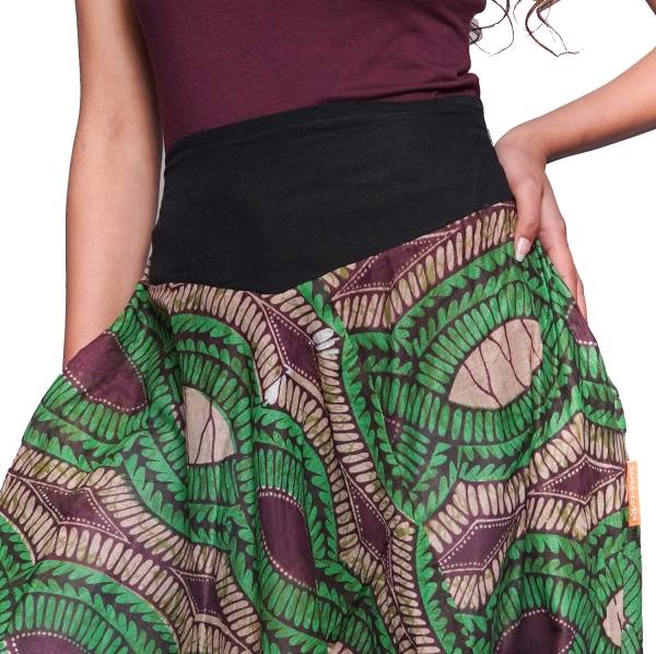 Simandra Haremshose Pumphose Freizeit Goa Yoga Baggy Pluder Aladin-Hose Baumwolle Sarouel bunt Khadija Zeitbegrenzte Promotion
