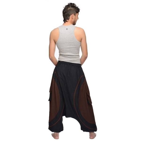 Simandra Haremshose Pumphose Aladinhose Pluderhose Yoga Goa Sarouel Baggy Aladin Freizeithose Soni Herren Super Rabatt