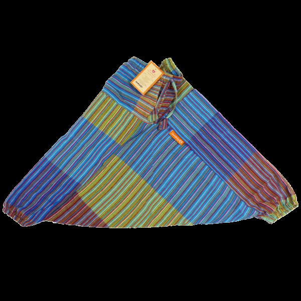 Simandra Kinderhose "Karna" I Patchworkhose mit Gummizug I Haremshose aus 100% Baumwolle I Aladinhose mit 2 Taschen I absolute Bewegungsfreiheit Rabatte dieses Monats