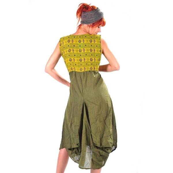 Simandra Kleid Trägerkleid Maxikleid Abendkleid Sommerkleid Strandkleid Kleider Ärmellos Ethno Goa Nepal Outlet