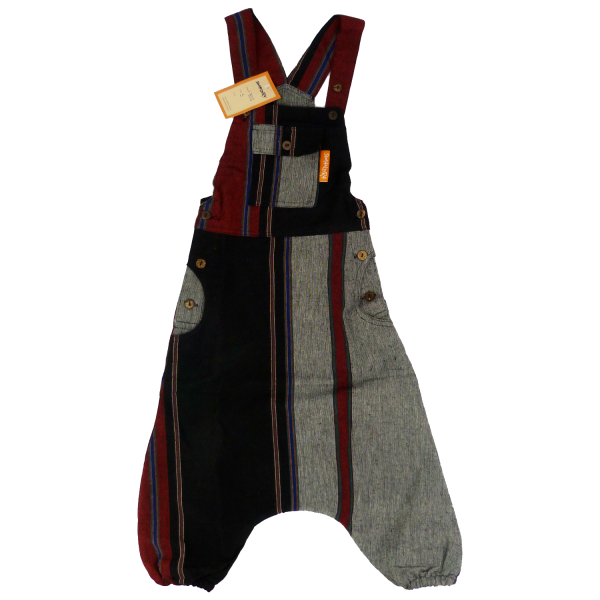 Simandra Latz-Haremshose für Kinder - Aladinhose im Patchwork-Stil Sonderangebot