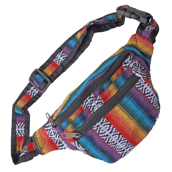 Simandra Stylische Ethno Bauchtasche Gürteltasche Hüfttasche handgefertigt in Nepal Flash Sale