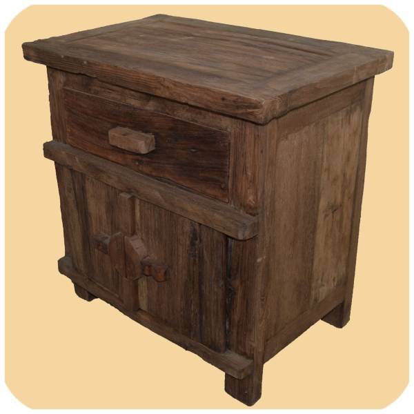 Simandra Altholz Kommode Pur Antik 2 Recycling Teak Holz massiv absolutes Unikat Jubiläumsangebot