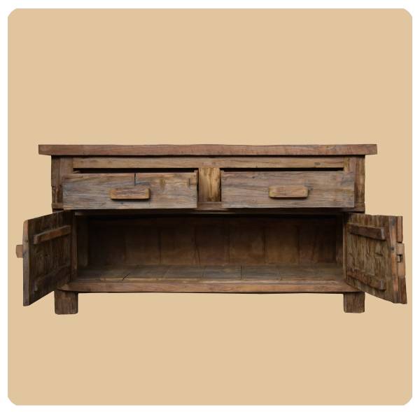 Simandra Altholz Kommode Borneo Vintage Massiv Teakholz Möbel Handarbeit Antik 1 Top Angebot