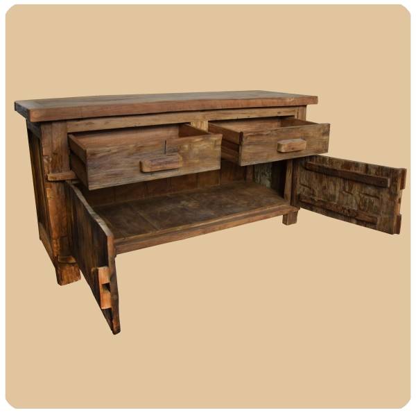 Simandra Altholz Kommode Borneo Vintage Massiv Teakholz Möbel Handarbeit Antik 1 Top Angebot