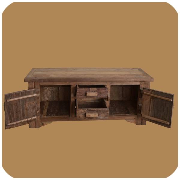 Simandra Altholz Kommode Lombok Vintage Massiv Teakholz Möbel Handarbeit Antik 2 Neueste Mode