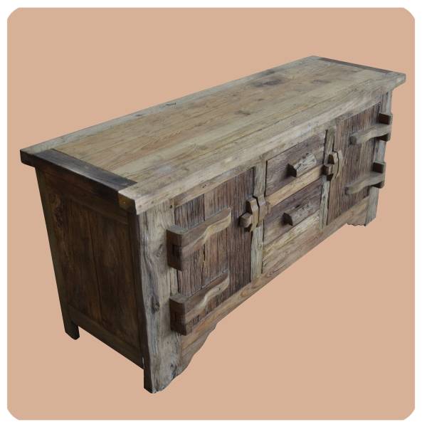 Simandra Altholz Kommode Lombok Vintage Massiv Teakholz Möbel Handarbeit Antik 3 Online Outlet