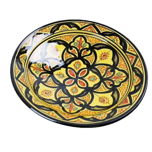 Simandra Orientalischer Keramik Teller handbemalt marokkanische Keramikschüssel Wandteller groß Discount Store für neue Produkte