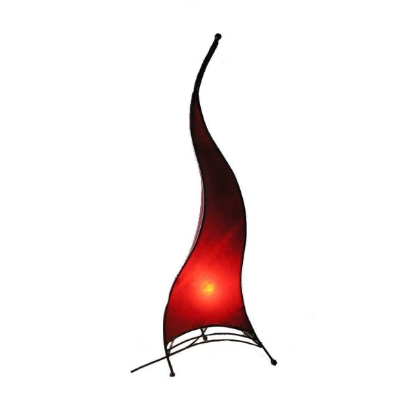 Simandra Orientalische Lampe Hennalampe marokkanische Lederlampe Tischleuchte Stehleuchte Paris einfarbig 100 cm Outlet