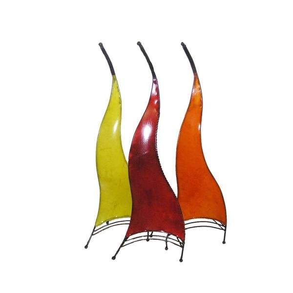 Simandra Orientalische Lampe Hennalampe marokkanische Lederlampe Tischleuchte Stehleuchte Paris einfarbig 100 cm Outlet