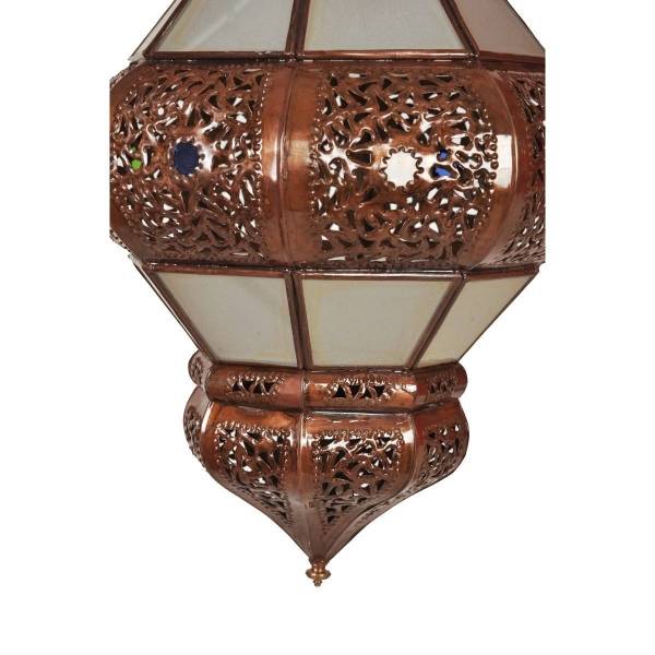 Simandra Orientalische marokkanische Lampe Palast Laterne Deckenlampe Deckenleuchte Hängelampe RUND 45 cm Günstiger Verkauf