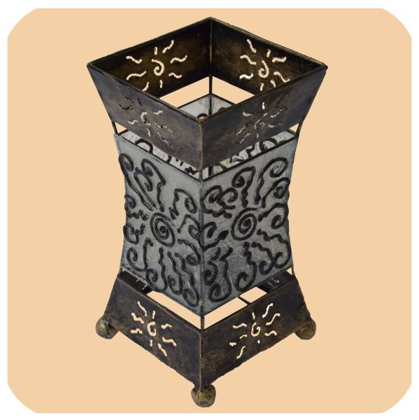 Simandra Stimmungsleuchte Stehlampe Xenia asiatische Tischlampe mit Sonnenmotiv Meist gekauft