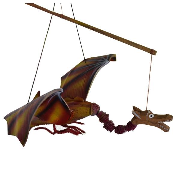 Simandra Windspiel Mobile Fantasy Mittelalter Drache rot Fabrikpreis